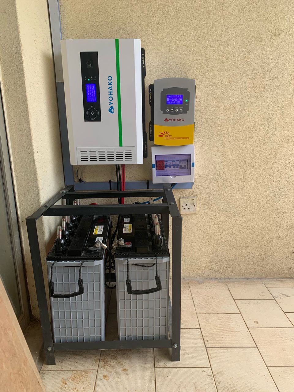 Large scale industrial setup